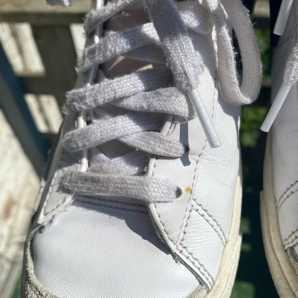 Nike Blazers Women's White and Black High-Top Sneakers - Picture 7 of 8